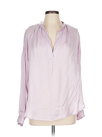 Xirena Long Sleeve Silk Top (view 1)