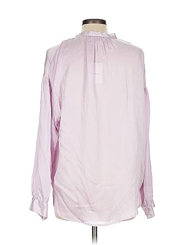 Xirena Long Sleeve Silk Top (view 2)