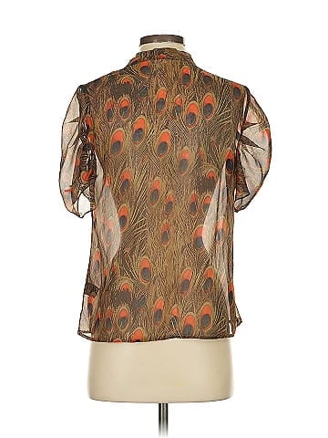 Cynthia Steffe Short Sleeve Silk Top (view 2)