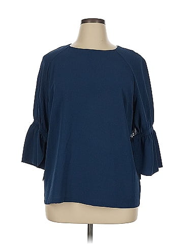 Counterparts 3/4 Sleeve Blouse (view 1)