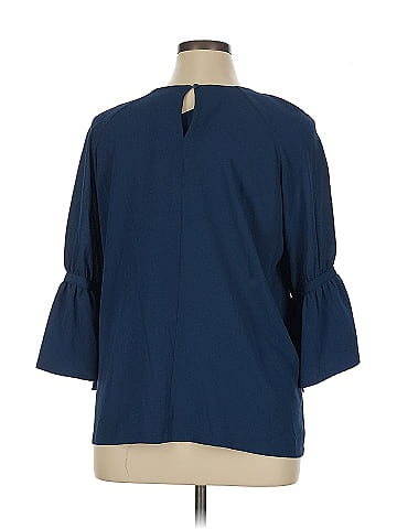 Counterparts 3/4 Sleeve Blouse (view 2)