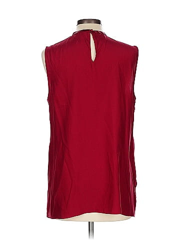 Elie Tahari Sleeveless Silk Top (view 2)