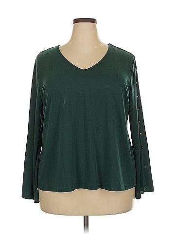 Carmen Carmen Marc Valvo Long Sleeve Blouse (view 1)