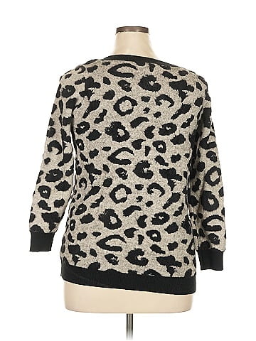 Lace & Mesh Pullover Sweater (view 2)