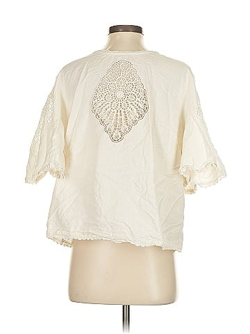 MNG Short Sleeve Blouse (view 2)