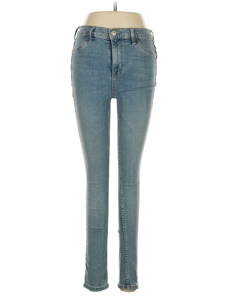 Pre-owned Free People Jeans In Blue