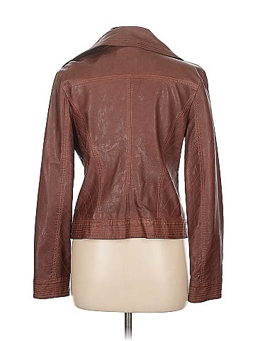 CoffeeShop Faux Leather Jacket (view 2)