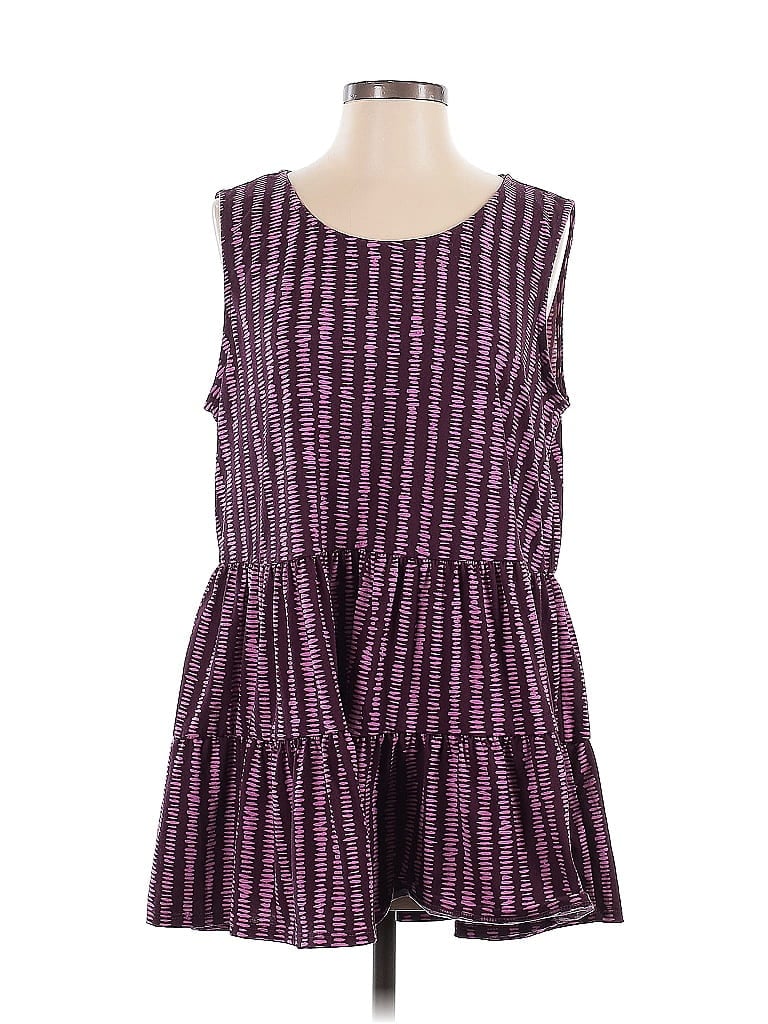 Pre-owned Lularoe Casual Dress In Purple