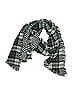 Madison 88 100% Acrylic Plaid Green Gray Scarf One size - photo 1
