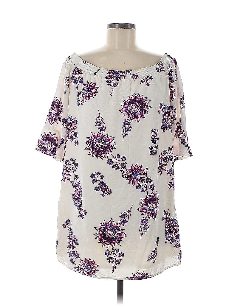 Pre-owned Old Navy Short Sleeve T-shirt In Purple