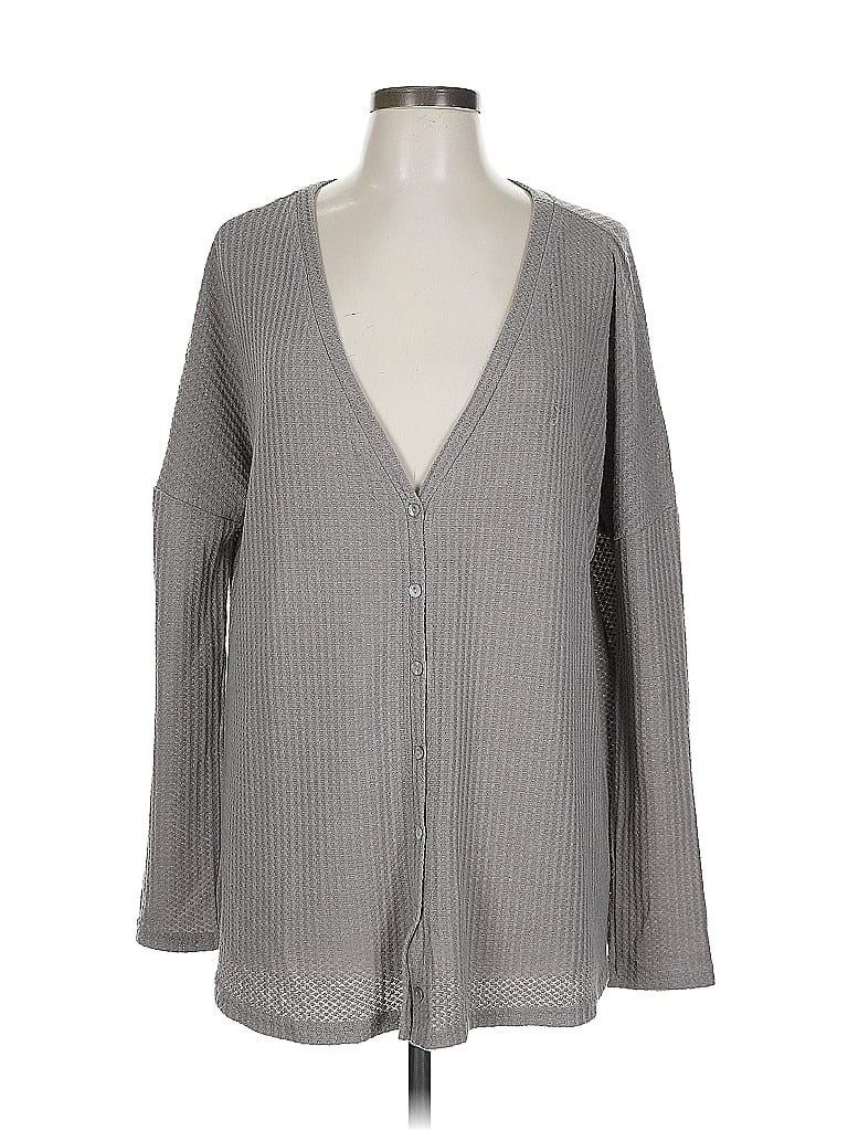 Pre-owned Flawless Long Sleeve Blouse In Brown