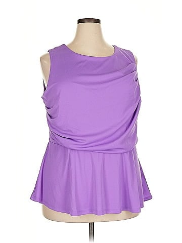 ELOQUII Sleeveless T-Shirt (view 1)