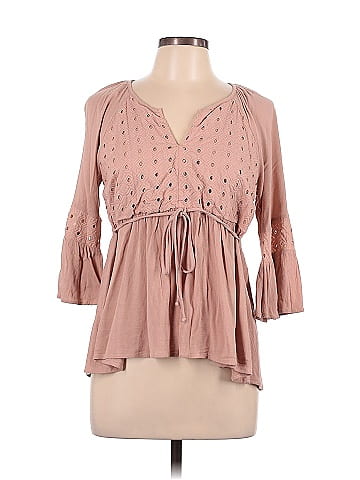 Hem & Thread 3/4 Sleeve Blouse (view 1)