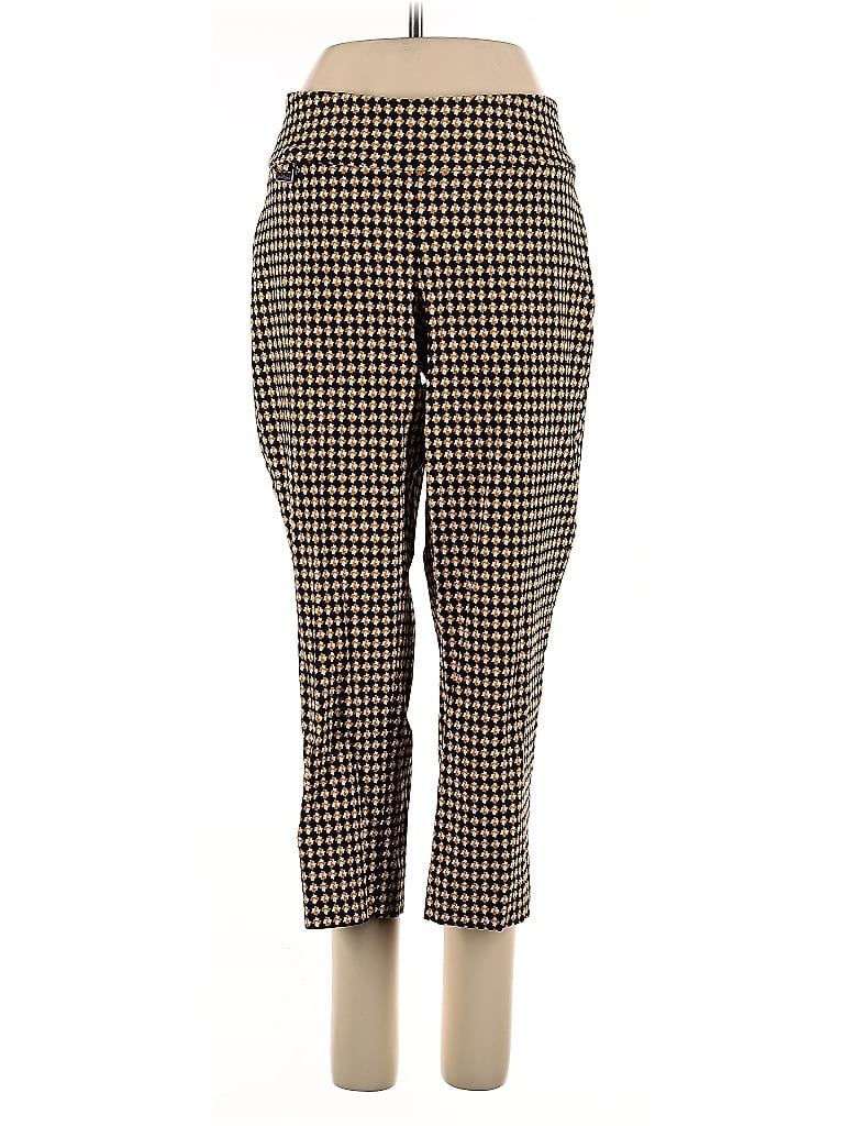 Pre-owned Peck & Peck Casual Pants In Gold