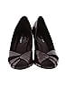 Etienne Aigner Burgundy Heels Size 7 1/2 - photo 2