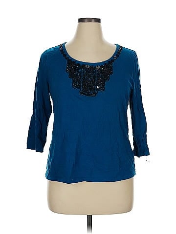 Dana Buchman 3/4 Sleeve Top (view 1)