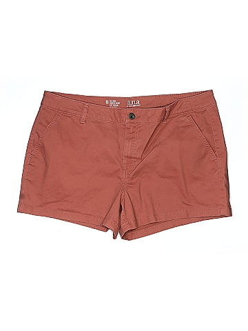 a.n.a. A New Approach Khaki Shorts (view 1)