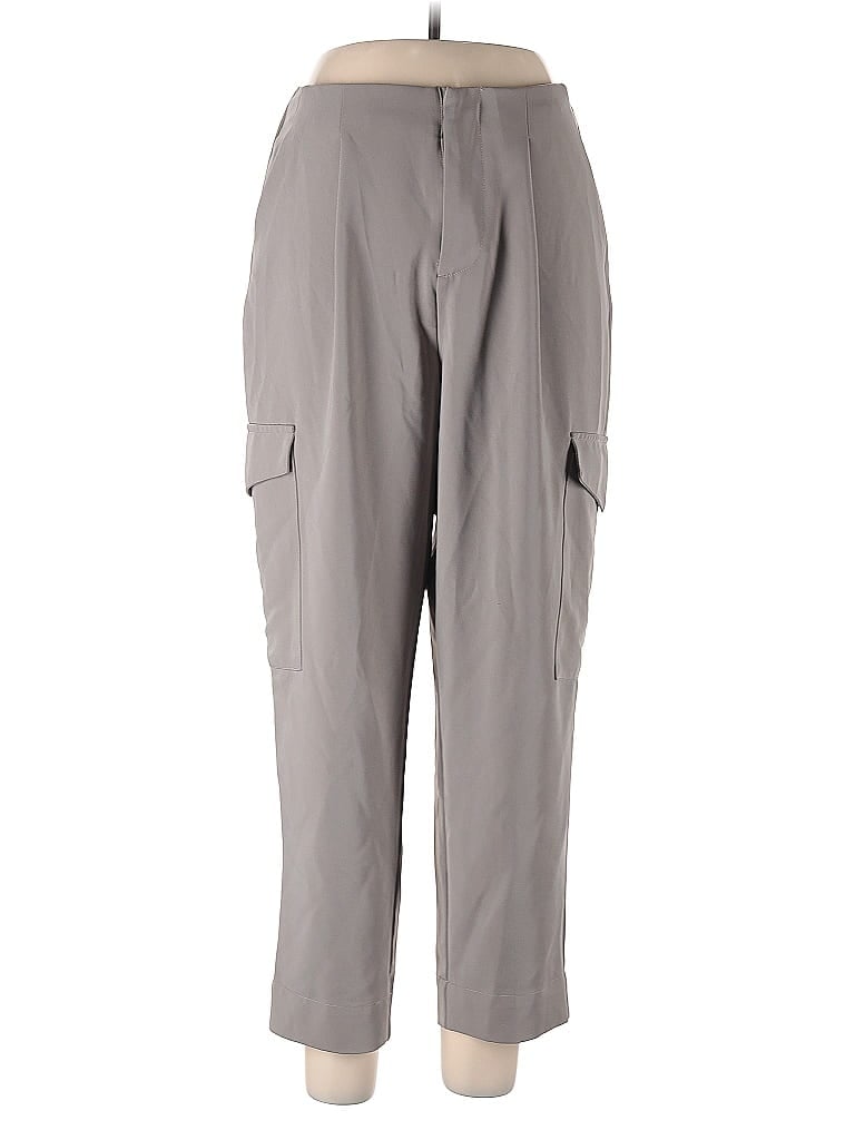 Pre-owned Prolōgue Cargo Pants In Gray