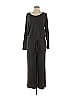 Lou & Grey for LOFT Solid Gray Jumpsuit Size L - photo 1