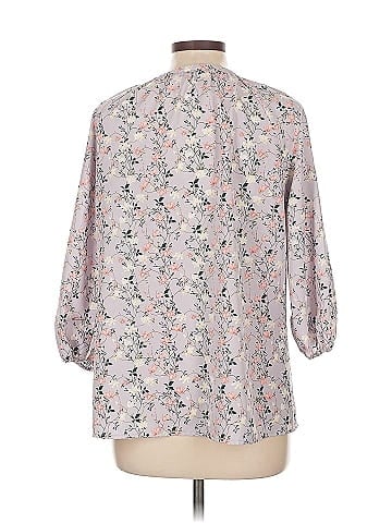 Allegra K 3/4 Sleeve Blouse (view 2)