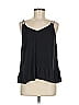 Gap 100% Polyester Black Sleeveless Blouse Size 6 - photo 1