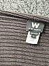 W by Worth 100% Cotton Black Brown Cardigan Size L - photo 3