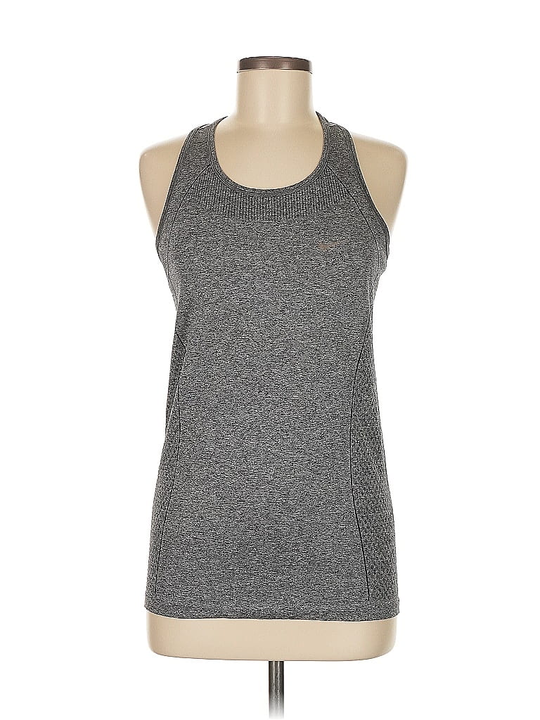 Pre-owned Nike Active Tank Top In Gray