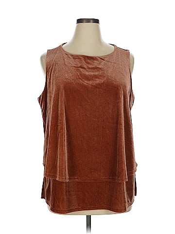 DG^2 by Diane Gilman Sleeveless Blouse (view 1)