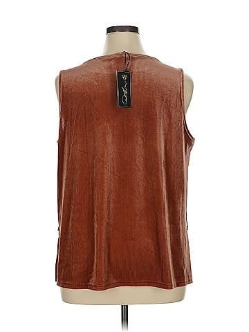 DG^2 by Diane Gilman Sleeveless Blouse (view 2)