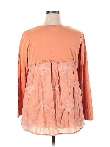 LOGO by Lori Goldstein 3/4 Sleeve T-Shirt (view 2)