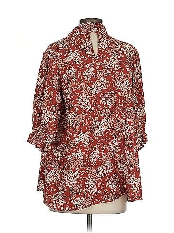 2 Hearts 3/4 Sleeve Blouse (view 2)