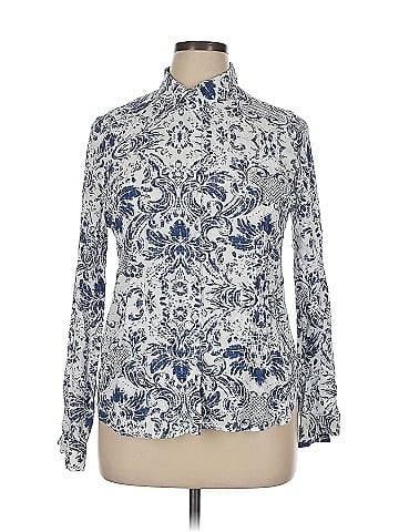 Big Dart Long Sleeve Blouse (view 1)