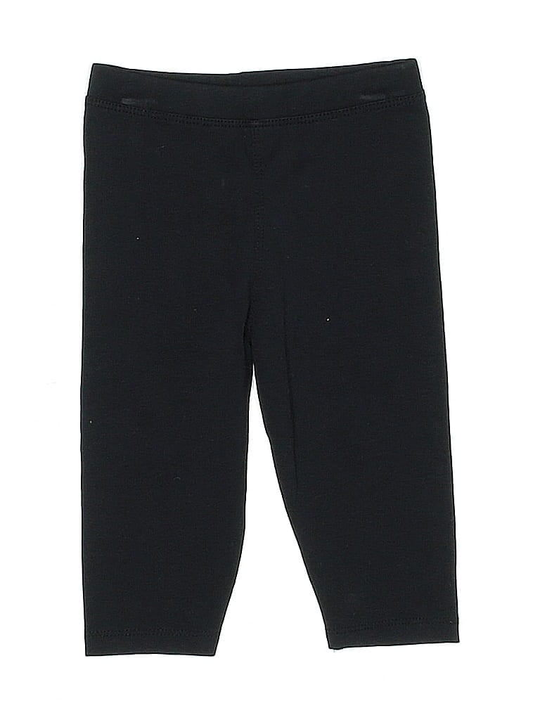 Monica + Andy Solid Black Casual Pants Size 9-12 mo - photo 1