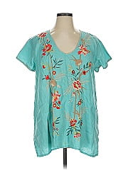 Johnny Was Short Sleeve Blouse