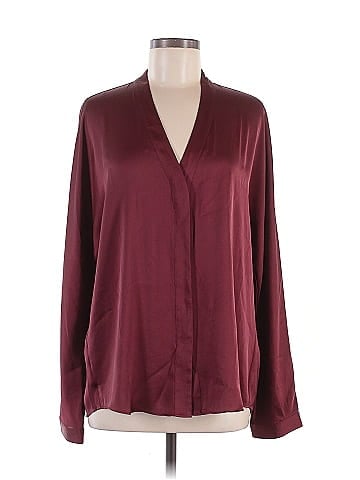 R | Label Long Sleeve Blouse (view 1)