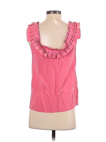 Tibi Sleeveless Silk Top (view 2)