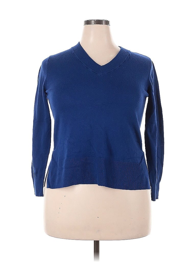 AVA & VIV Pre-owned Pullover Sweater In Blue