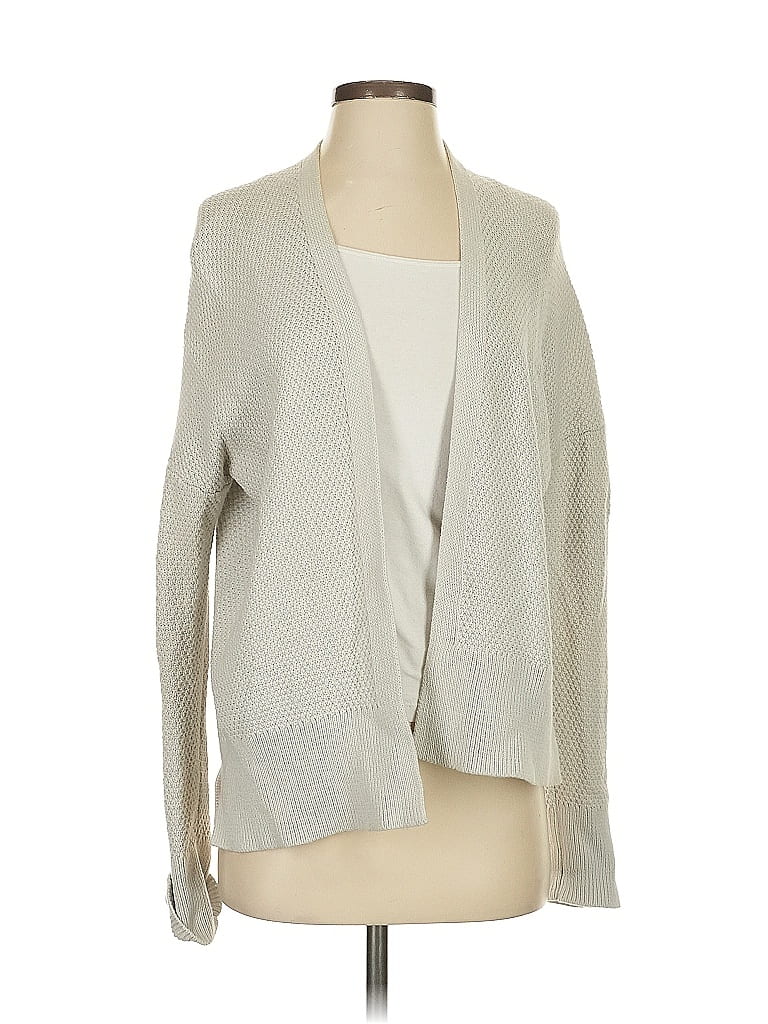 Pre-owned Gap Cardigan Sweater In Gray