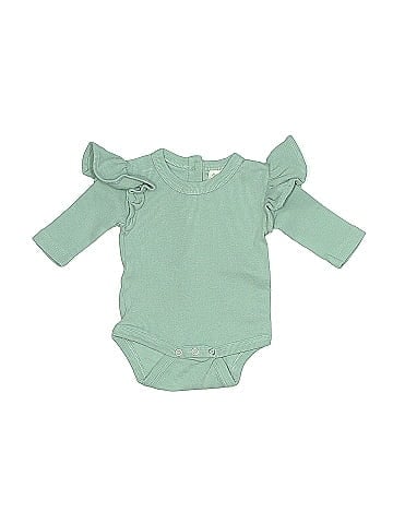 Kate Quinn Organics Long Sleeve Onesie (view 1)