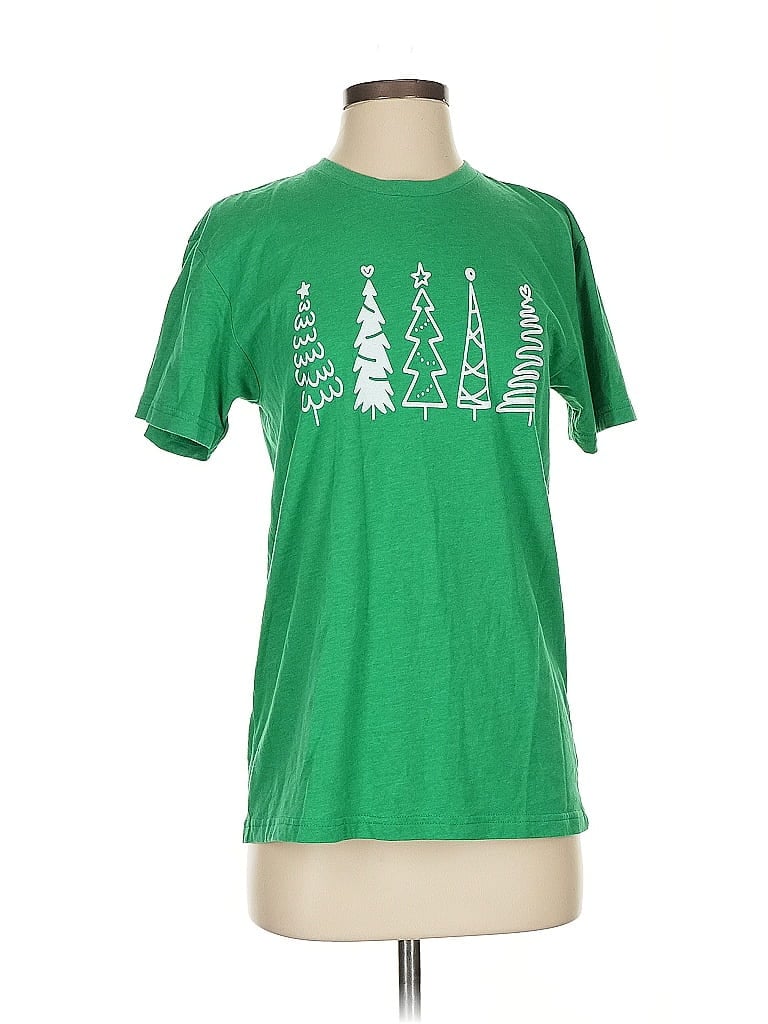 Next Level Apparel Green Short Sleeve T-Shirt Size S - photo 1