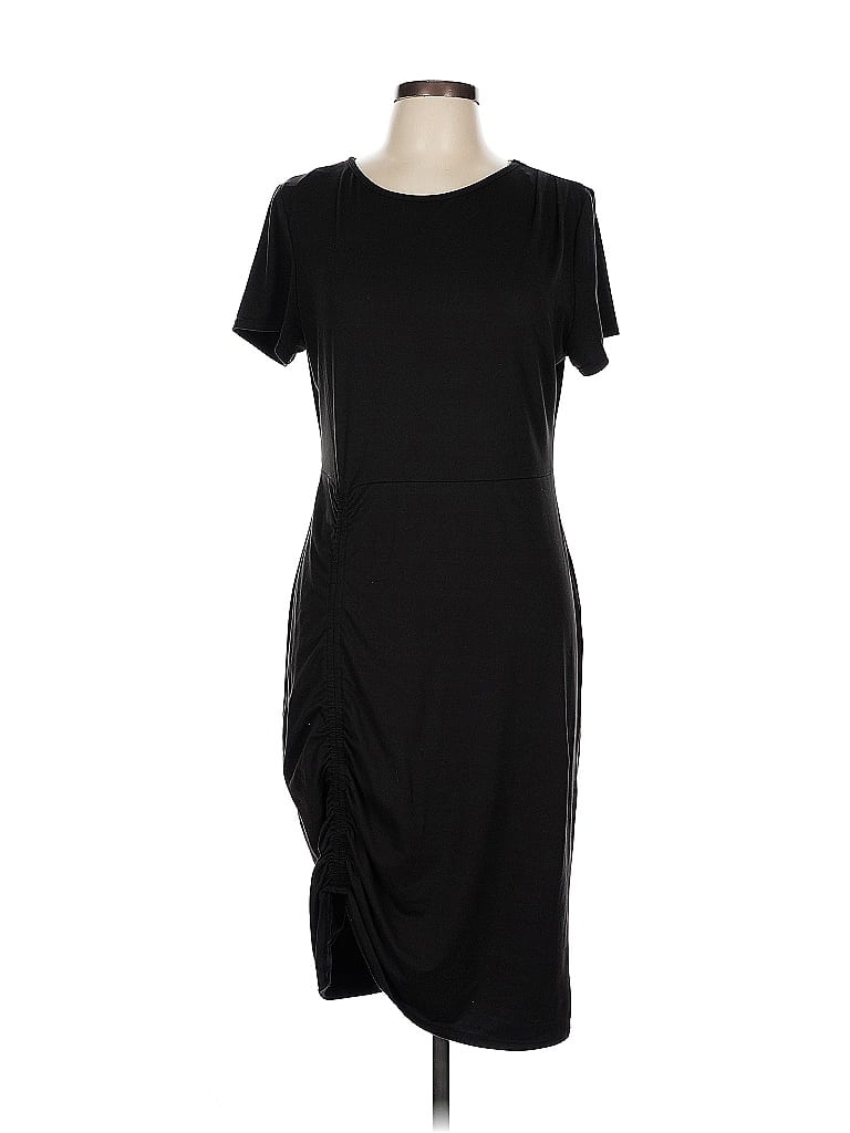 Pre-owned Alya Cocktail Dress In Black