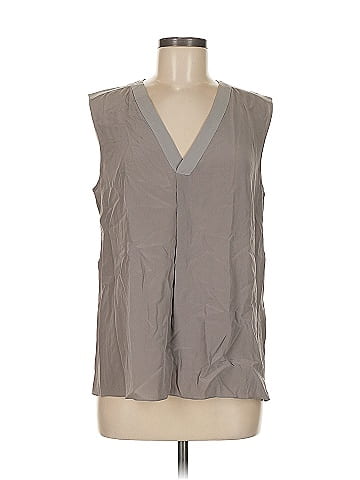 Elie Tahari Sleeveless Silk Top (view 1)