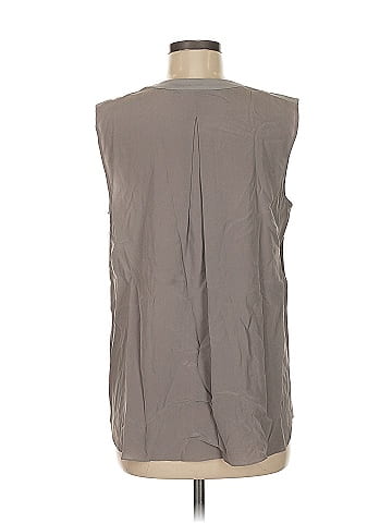 Elie Tahari Sleeveless Silk Top (view 2)