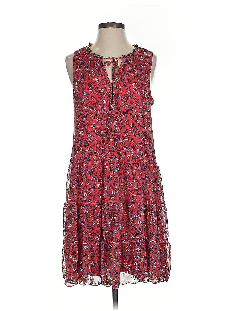 Pre-owned Max Studio Casual Dress In Red