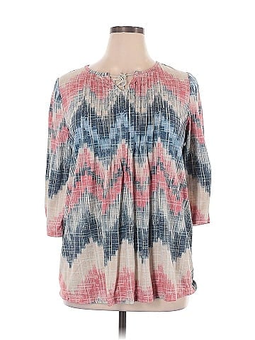 Catherines 3/4 Sleeve Blouse (view 1)