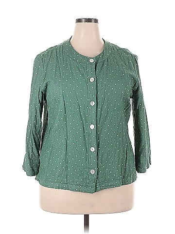 Serengeti 3/4 Sleeve Button-Down Shirt (view 1)
