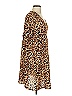 Unbranded 100% Polyester Animal Print Brown Tan Casual Dress Size S - photo 4