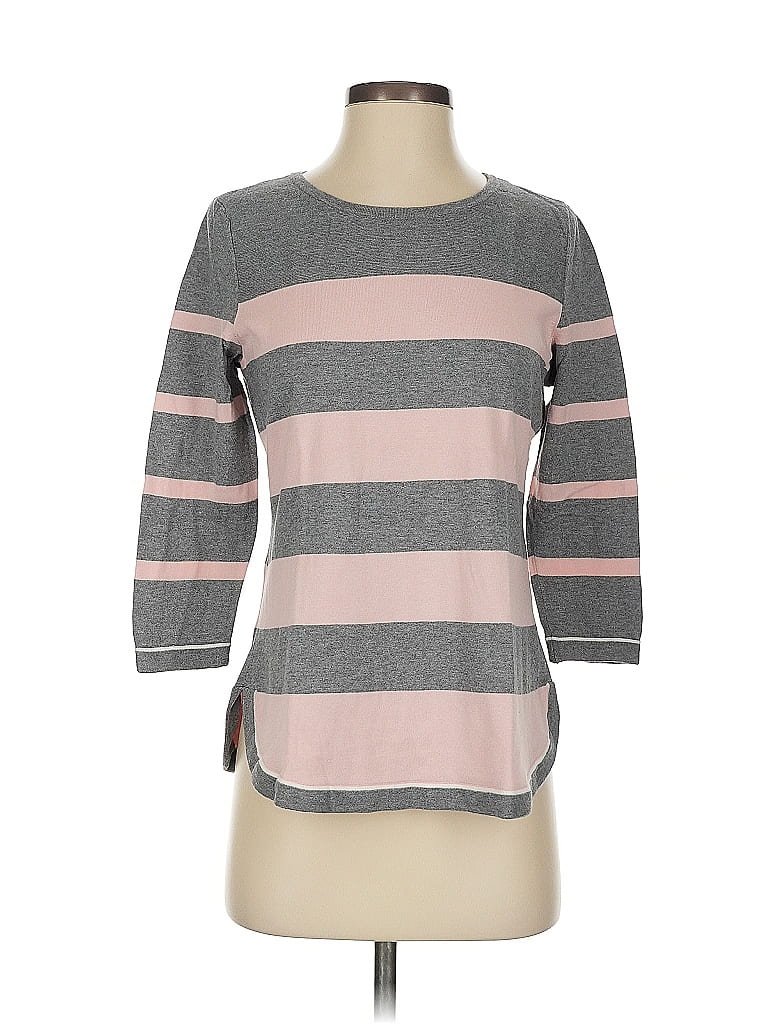 Pre-owned Talbots Pullover Sweater In Gray