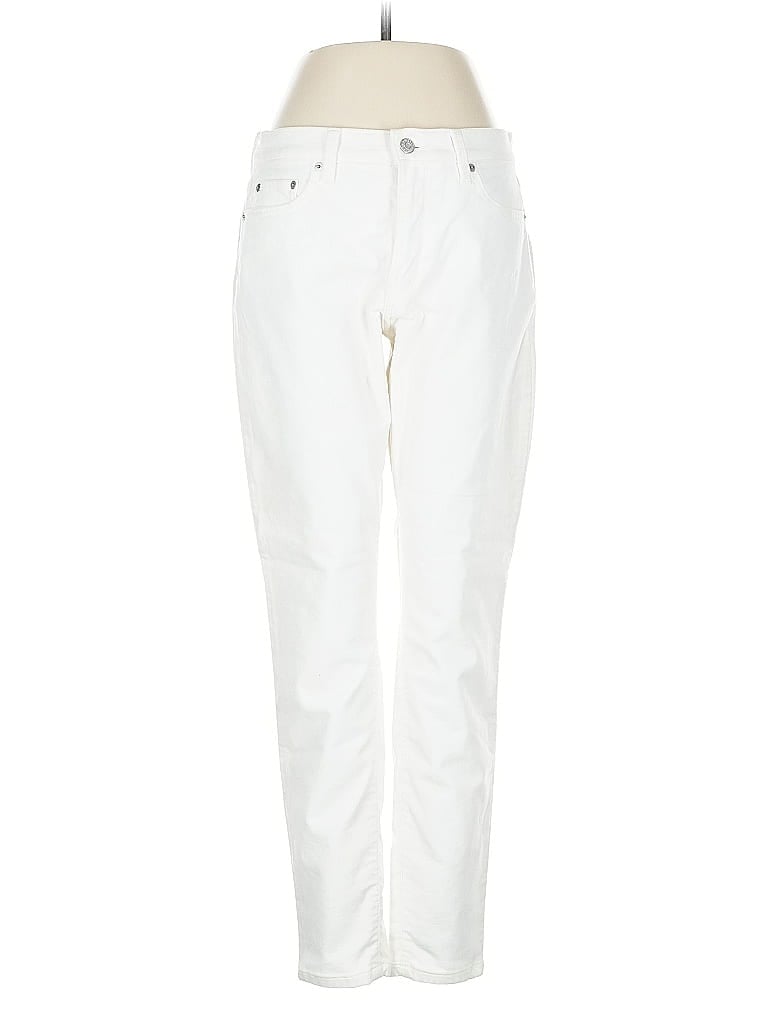 Pre-owned Banana Republic Factory Store Casual Pants In White