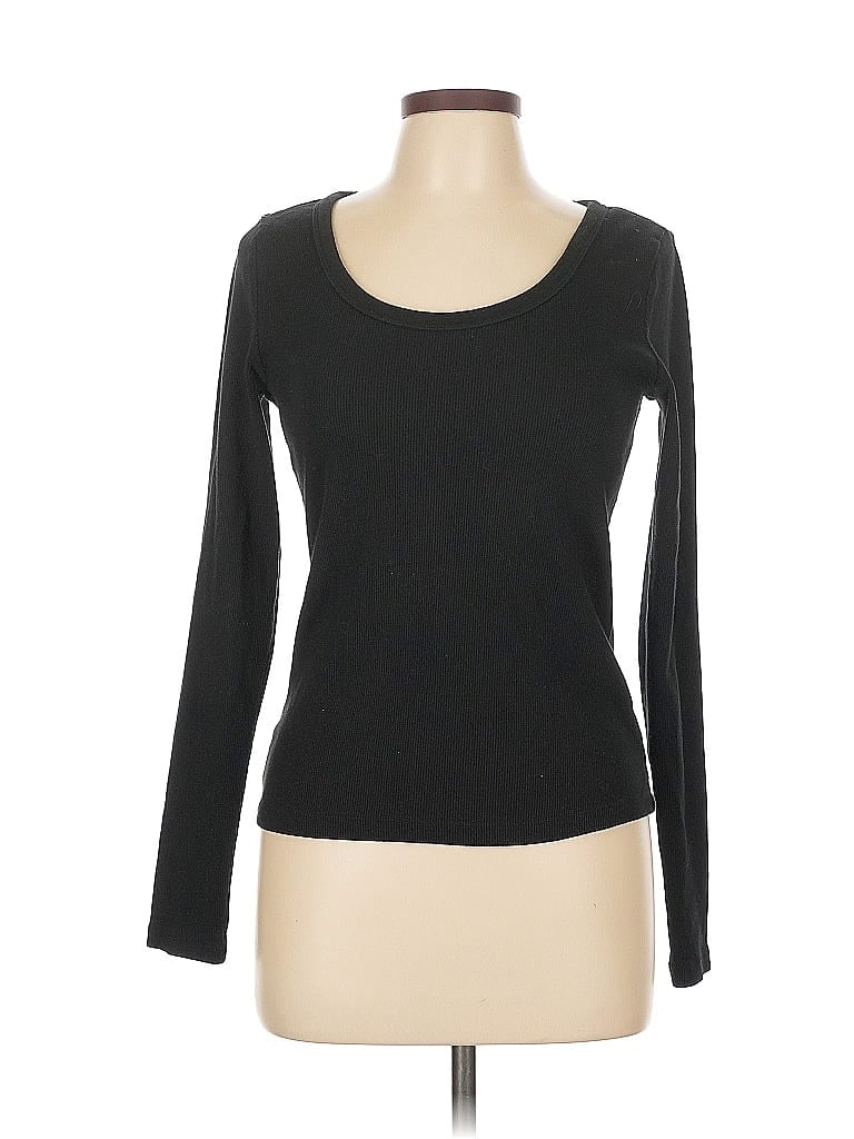 Pre-owned Universal Thread Long Sleeve T-shirt In Black